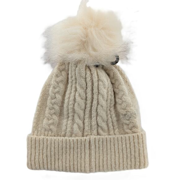 Topshop Cuffed Pom Beanie Hat - Picture 2 of 4
